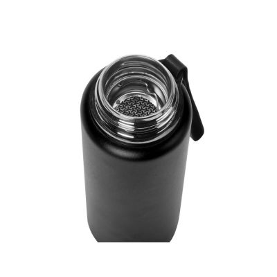 Вакуумный термос Story c покрытием powder, черный-4