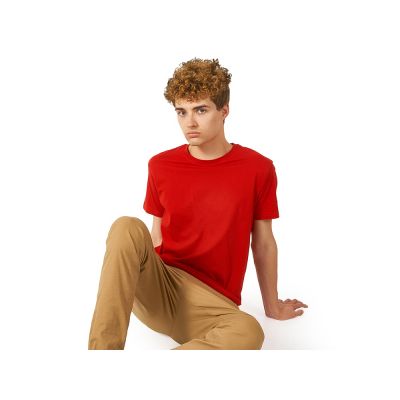 Футболка HD короткий рукав компакт пенье, красный-1