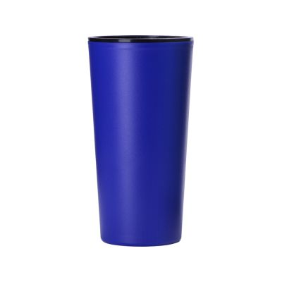Стакан-тамблер Moment с кофейной крышкой, 350 мл, синий-6