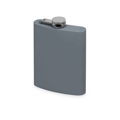 Фляжка 240 мл Remarque soft touch, 304 сталь, серый-0