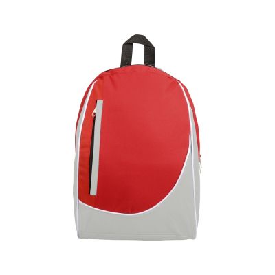 Рюкзак Джек, светло-серый/красный-2