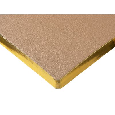 Ежедневник недатированный А5 Total beige с нашивкой, бежевый-4