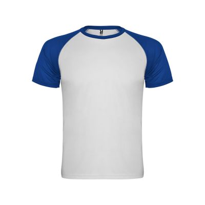 Спортивная футболка Indianapolis мужская, белый/королевский синий-0