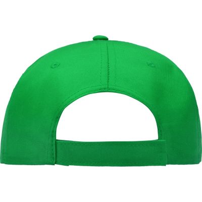 Бейсболка Poly 5-ти панельная 120 гр, зеленый-3