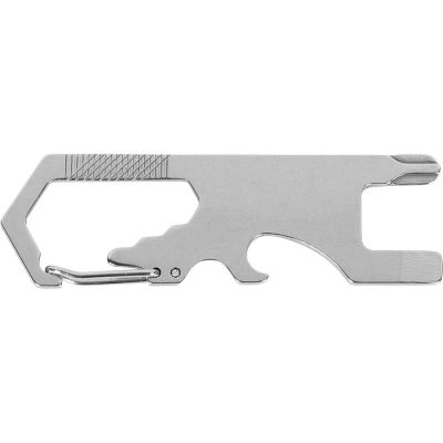 Мультиинструмент Carabiner, серебристый-2