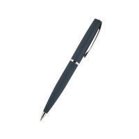 Ручка Sienna шариковая автоматическая, синий металлический корпус, 1.0 мм, синяя
