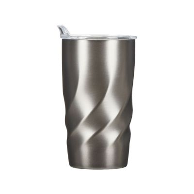 Вакуумная термокружка с медной изоляцией Calix, 400 мл, серый-2