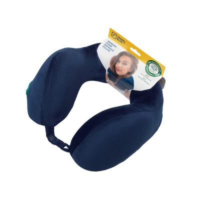 Подушка для путешествий массажная Travel Blue Massage Tranquility Pillow (217), цвет темно-синий-4