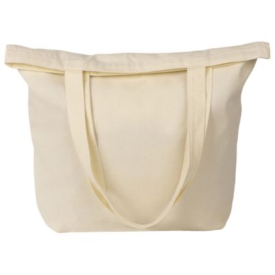 Сумка с широким дном и боками, натуральный-3