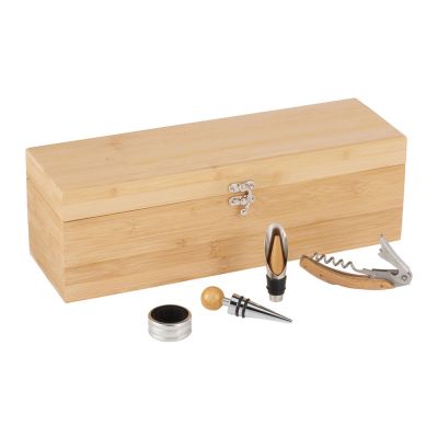 Набор для вина в бамбуковом кейсе Anniversary (Р)-1