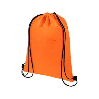 Сумка-холодильник Oriole на шнуровке на 12 банок, оранжевый-0