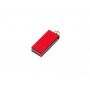 Флешка с мини чипом, минимальный размер, цветной корпус, 8 Гб, красный