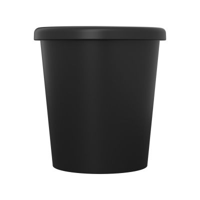 Americano® Piccolo кружка объемом 100 мл с крышкой - сплошной черный-1