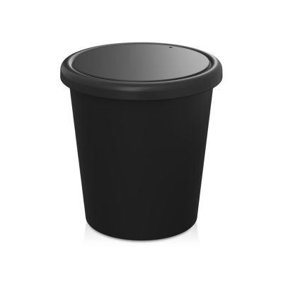 Americano® Piccolo кружка объемом 100 мл с крышкой - сплошной черный-0