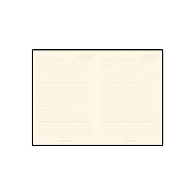 Ежедневник А5 недатированный Bridge, коричневый/золотистый-1