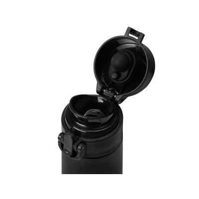 Вакуумная герметичная термокружка Inter, черный, нерж. сталь-2