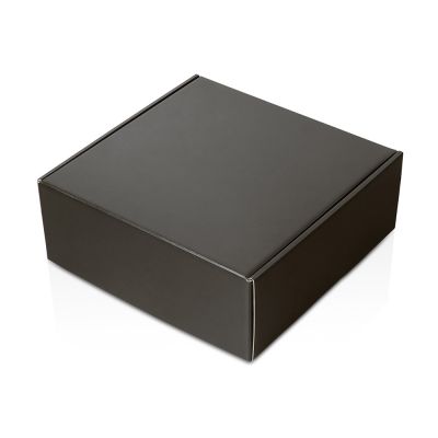 Подарочная коробка с голографическим шубером Aurora, L, вн. размер 260х260х100 мм.-7