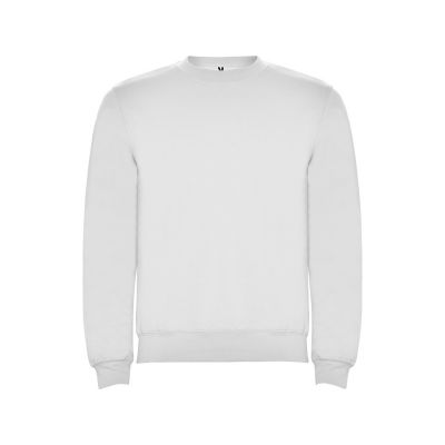 Свитшот с начесом Clasica детский, белый-0