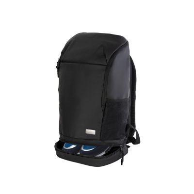 Рюкзак Gym с отделением для обуви, черный (с шильдом)-7