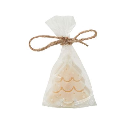 Свеча Елочка, молочный-5