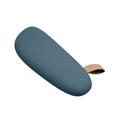 PB_Small_stone Универсальное зарядное устройство power bank в форме камня. 2600MAH. Темно-синий (чистый хлястик)-1