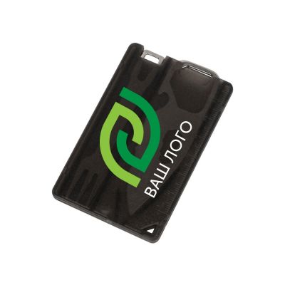 Мультиинструмент с ножом и вилкой Hungry, черный-2