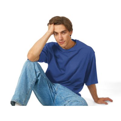 Футболка Berlin к/р оверсайз, 100% хлопок, 180гр, классический синий-3