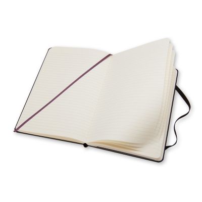 Записная книжка Moleskine Classic (в линейку) в твердой обложке, Large (13х21см), черный-2