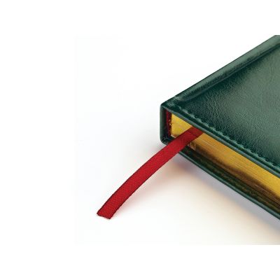 Ежедневник А5 датированный Sidney Nebraska 2026, зеленый (золотой обрез)-3