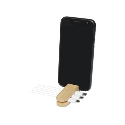 Edulis бамбуковый кабельный органайзер , бежевый-0