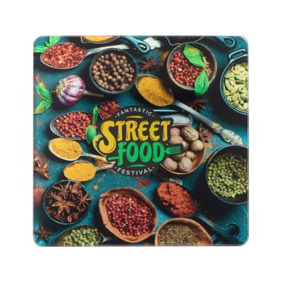 Набор для сыра Dorblue из стеклянной доски и вилки с ножом-11