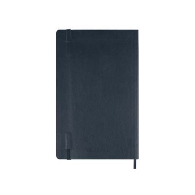 Записная книжка Moleskine Classic Soft (в линейку), Large (13х21см), сапфировый синий-4