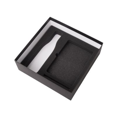 Подарочный набор c блокнотом C1, ручкой и термобутылкой, зеленое яблоко-5