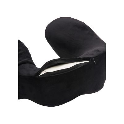 Подушка для путешествий с эффектом памяти Мемо Bluewinder Black-4