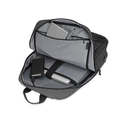 Рюкзак с отделением для ноутбука District, темно-серый-1