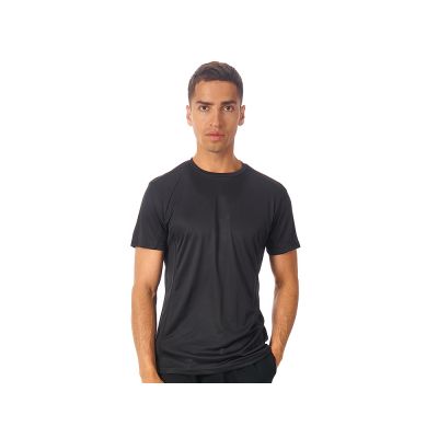 Мужская спортивная футболка Turin из комбинируемых материалов, черный-0