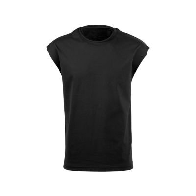 Майка оверсайз Berlin, унисекс, черный-1