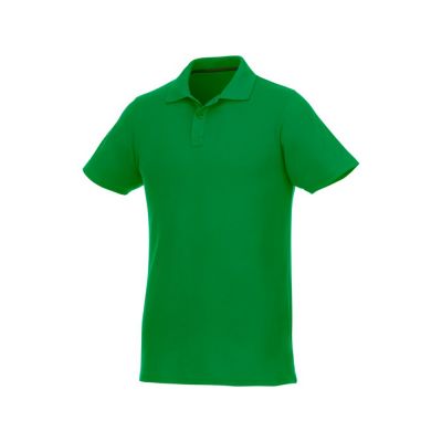 Мужское поло Helios с коротким рукавом, fern green-1
