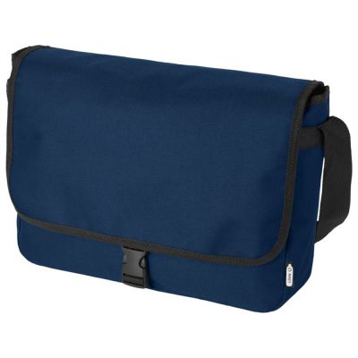 Omaha, сумка через плечо из переработанного PET-пластика, темно-синий-0