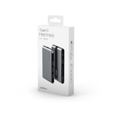 Хаб USB Rombica Type-C Hermes Black-4