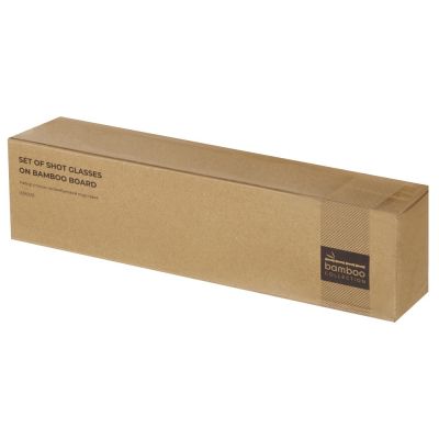 Набор стопок на бамбуковой подставке Shots-4