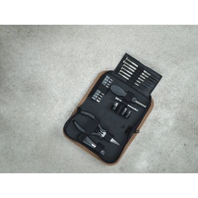 Набор инструментов Spike из переработанной пластмассы, 24 предмета - Натуральный-5