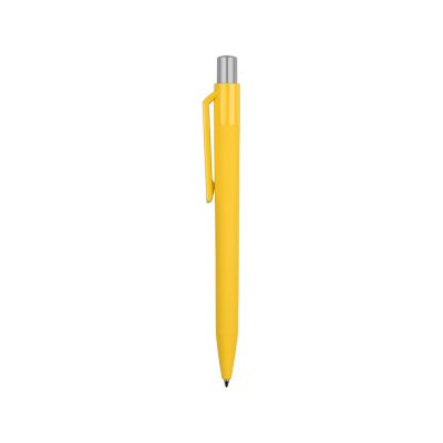 Ручка шариковая UMA ON TOP SI GUM soft-touch, желтый-2