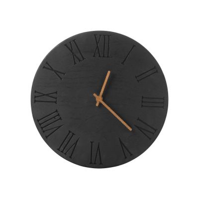 Часы деревянные Magnus, 28 см, черный-0