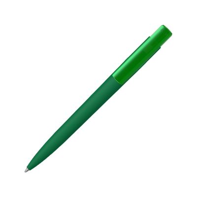 Шариковая ручка RECYCLED PET PEN PRO K transparent GUM soft-touch, зеленый-0