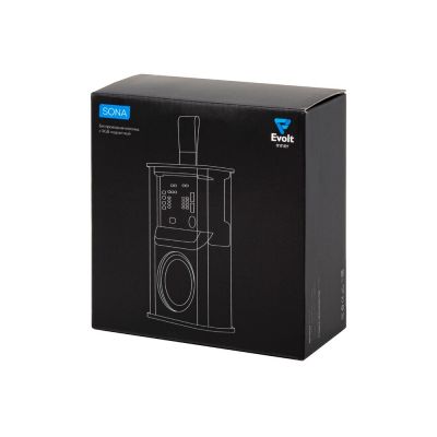 Колонка с RGB подсветкой Sona, черный-9