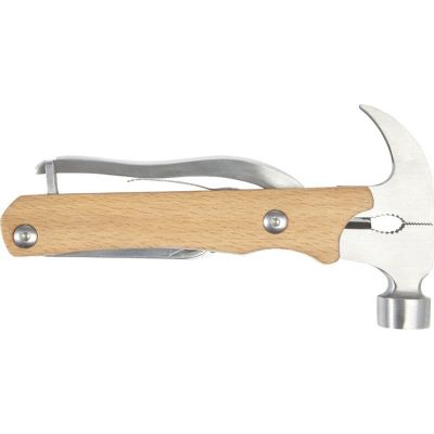 Bear многофункциональный инструмент с молотком с 10 функциями, дерево-2