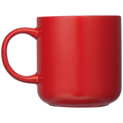 Кружка матовая Rita, 410мл, красный-2