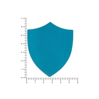 ПАТЧ ЩИТ nubuk (голубой) 6,6 х 5,5 см-1