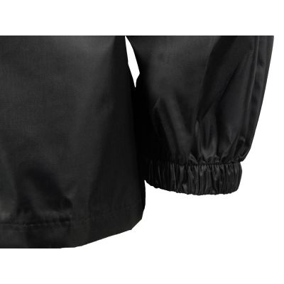 Короткий дождевик Maui из полиэстера, черный-6